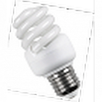 Лампа энергосберегающая спираль КЭЛ-FS Е27 9Вт 4000К Т2 | код. LLE25-27-009-4000-T2 |  IEK